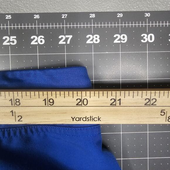 Figs Technical Collection Scrub Pants Womens XXL Tall Blue Hospital T21004T - Picture 12 of 13